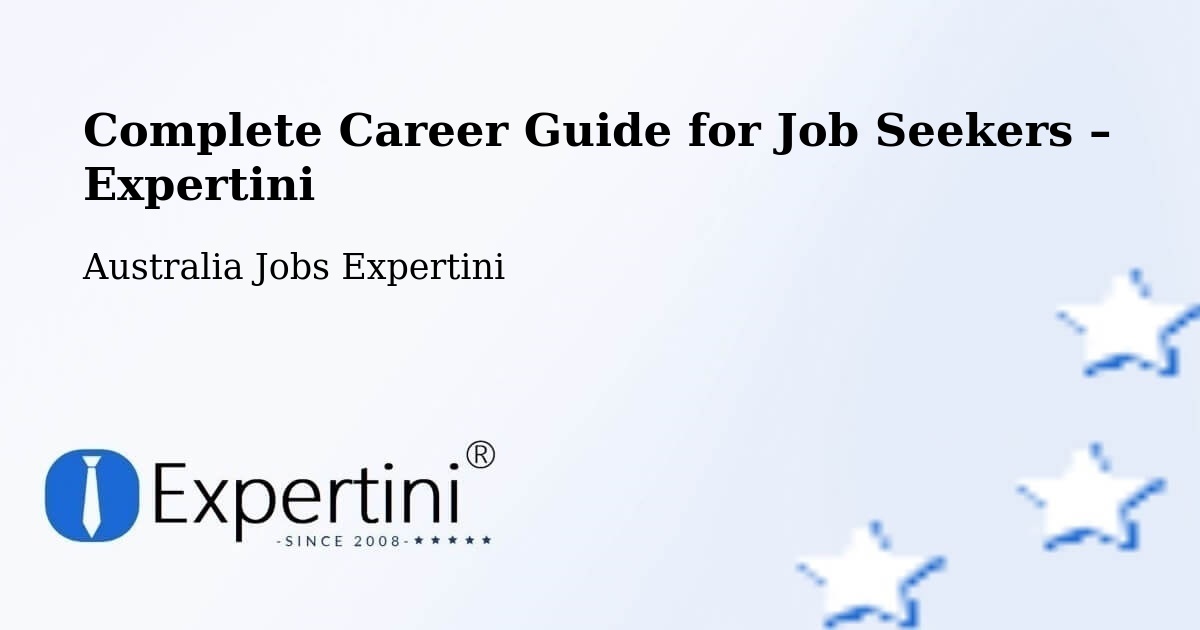 Career Guide for Job Seekers – Perth - Perth, Australia Jobs Expertini