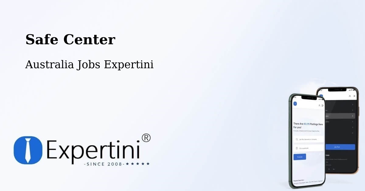 Safety Center – Perth - Australia Jobs Expertini